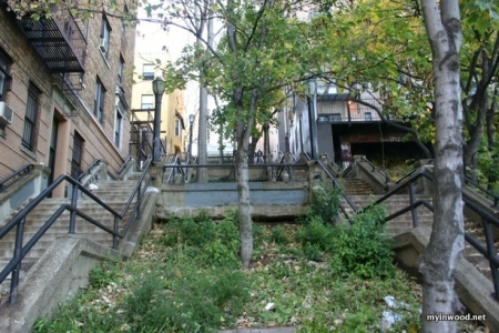 215th Street Stairs in 2014