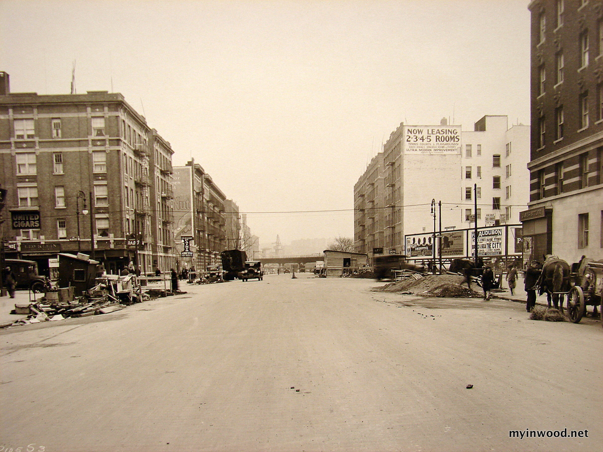 Sherman Avenue and West 207th Street, 1926, NYHS.