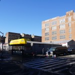 Tenth Avenue and West 212th Street, site of former slave cemetery