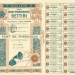 1901 Bettini bond