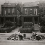 Twin Houses, 112 & 114  Seaman Avenue in 1931,  Source: New York Municipal Archives.