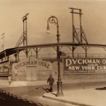 Dyckman Oval, Nagle Avenue and Academy Street, 1937, Percy Loomis Sperr, Source NYPL