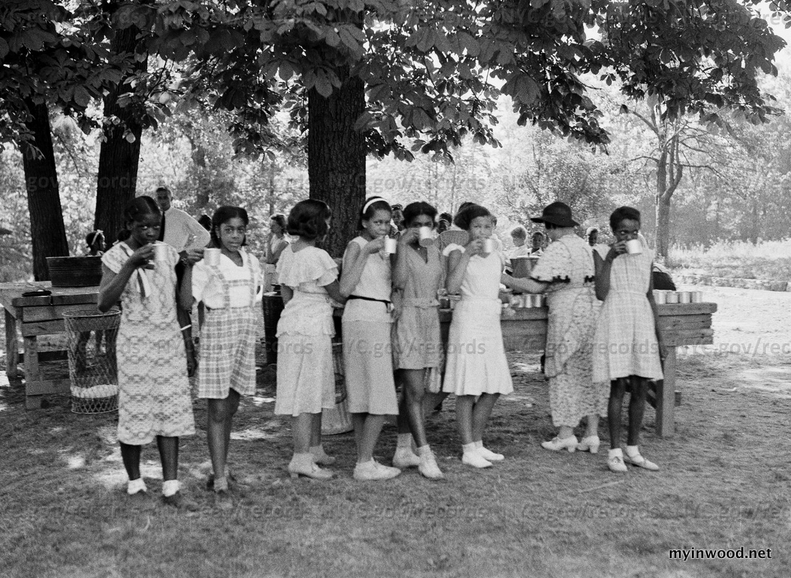 Inwood Hill Park, Day Camp, August 20, 1934, NYC Department of Parks and Recreation