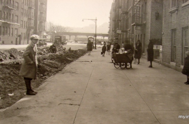 Isham Street, 1929, NYHS.
