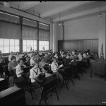 School of the Good Shepherd, classroom, interior, 1925, Wurts Brothers, Source MCNY