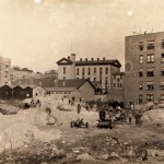 Vermilyea Avenue and Dyckman Street, Public School 52 in background, Percy Loomis Sperr, Source NYPL