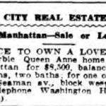 47 Seaman Avenue, New York Sun, September 25, 1926