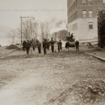 Indian Road looking north from West 214th Street, 1933, New York Municipal Archives