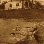 The Nagle or Century House and well on line of w 213th st of line of 9th ave may 18, 1898