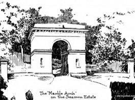 Marble arch, New York Press, October 22, 1905.