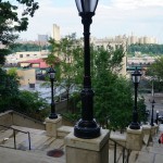 Rebuilt 215th Street stairs in 2016