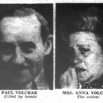 Paul Volchak and Widow, New York Post, July 18, 1944.