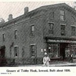 Postcard from Robert Veitch’s Dyckman Street dry goods store.