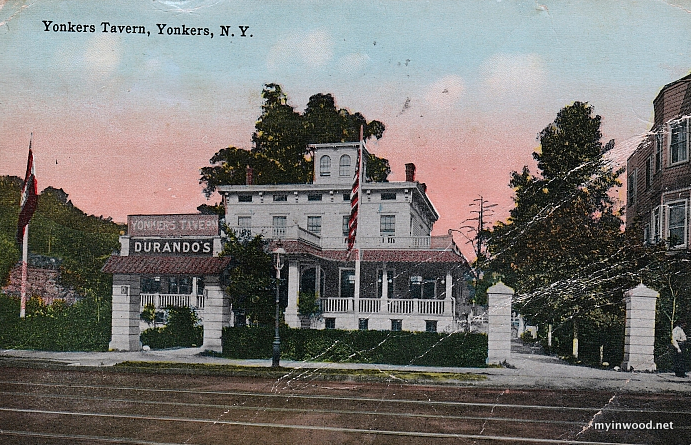 Durando's Yonkers Tavern, postcard. 