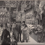 Washington Market, 1885 Harper’s Weekly.