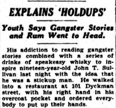 New York Sun, February 18, 1932.