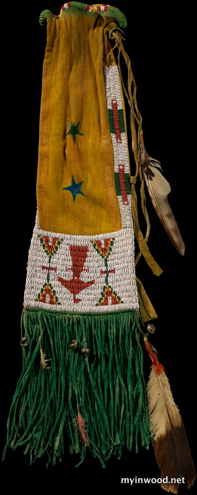 Arapaho pipe bag, Museum of the American Indian, Keppler Collection