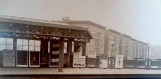 207th Street subway platform in 1912.