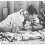 Hashime Murayama At work in his studio, Carter, The Art of National Geographic, 18.