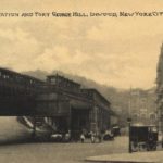 Dyckman Street at base of Fort George Hill in turn of the century postcard.