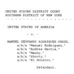 Federal indictment.